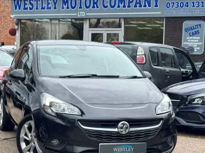 Używany Vauxhall Corsa Excite 90 KM (66 kW) 2015 Czarny Hatchback