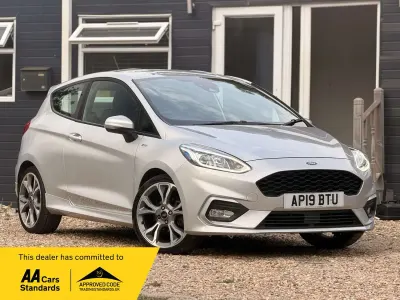 Used Ford Fiesta ST-Line 2019 Silver Hatchback
