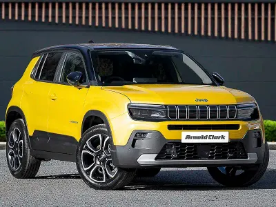 New Jeep Avenger Summit 100 HP (73 kW) 2026 Bicolour metallic  sun yellow with volcano roof SUV