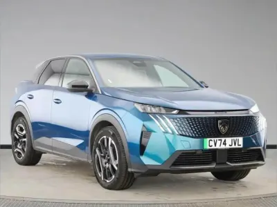 Occasion Peugeot e-3008 Allure 154 kW (210 ch) 2024 Bleue SUV