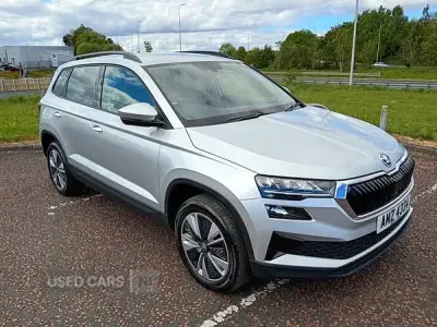Gebraucht Skoda Karoq SE Drive 2023 Silber SUV