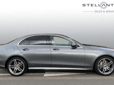 Blue Used 2017 Mercedes E220 AMG line Sedan | £15,579 (Good price)