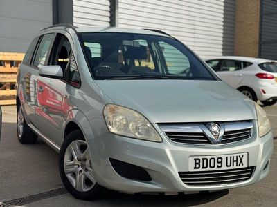 Used Vauxhall Zafira 115 HP (84 kW) 2009 Green MPV