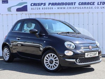 Używany Fiat 500 Dolcevita 70 KM (51 kW) 2022 Czarny Hatchback