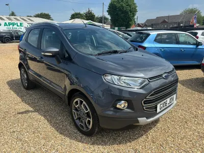 Used Ford Ecosport Titanium 125 HP (91 kW) 2016 Grey SUV