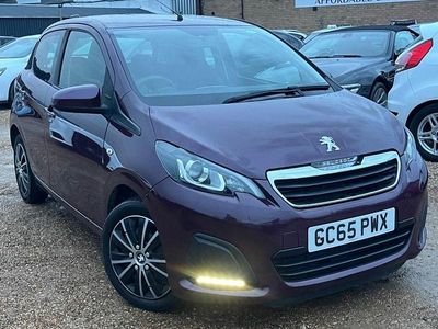 Mauve/purple Used 2016 Peugeot 108 Active Hatchback | £3,999 (Good price)