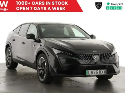 Used Peugeot e-408 GT 158 kW (215 HP) 2025 Black SUV