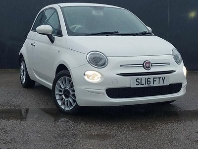 Used Fiat 500 Pop Star 69 HP (50 kW) 2016 White Hatchback