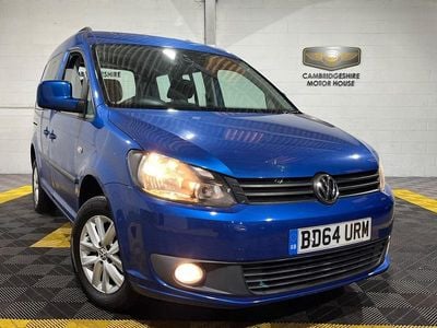 Blue Used 2014 VW Caddy Life MPV | £8,850 (Fair price)