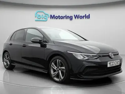 Used VW Golf VIII R-line 150 HP (110 kW) 2023 Black Hatchback