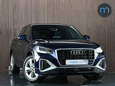 Used Audi Q2 S-Line 150 HP (110 kW) 2022 Blue SUV