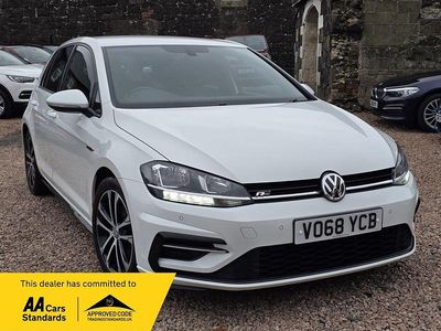 Used VW Golf VII R-line 150 HP (110 kW) 2018 White Hatchback