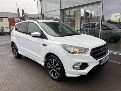 White Used 2018 Ford Kuga ST-Line SUV | £12,995 (A bit pricey)