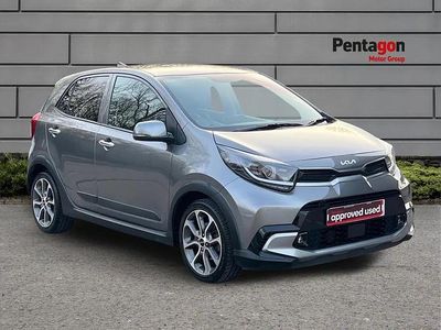 Used Kia Picanto X-Line 65 HP (47 kW) 2024 Grey Hatchback