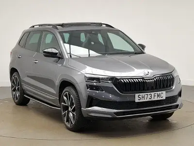 Used Skoda Karoq SportLine 150 HP (110 kW) 2023 Grey SUV