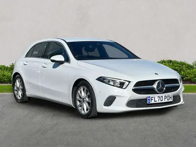 Used Mercedes A180 Executive 2020 White Hatchback