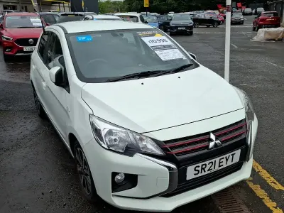 Used Mitsubishi Mirage 71 HP (52 kW) 2021 White Hatchback