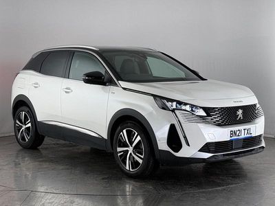 White Used 2021 Peugeot 3008 GT Hatchback | £15,900 (Good price)