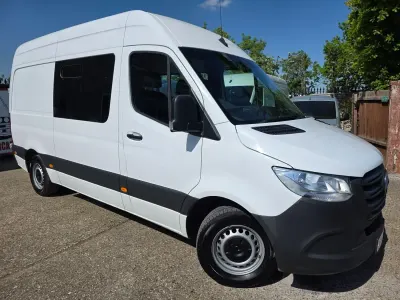Begagnad Mercedes Sprinter Progressive 2021 Vit Van
