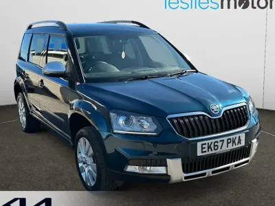 Used Skoda Yeti Drive 110 HP (80 kW) 2017 Blue SUV