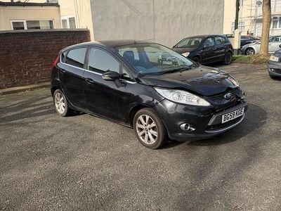 Used Ford Fiesta Zetec 2010 Black Hatchback