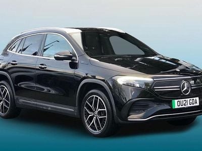 Night black Used 2021 Mercedes EQA250 AMG Line Premium SUV | £18,795 (Fair price)