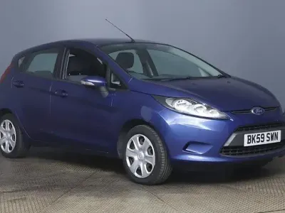 Used Ford Fiesta Style 80 HP (58 kW) 2009 Blue Hatchback