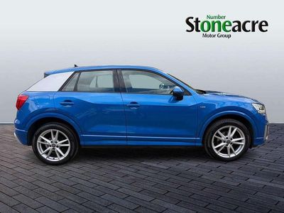 Used Audi Q2 S-Line 116 HP (85 kW) 2019 Blue SUV