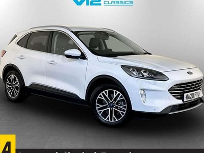 White Used 2020 Ford Kuga Titanium SUV | £14,295 (Fair price)