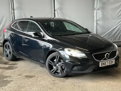 Used Volvo V40 R-Design 2017 Black Hatchback