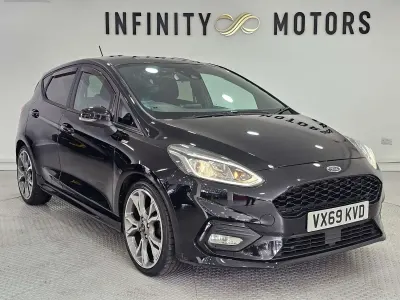 Used Ford Fiesta ST-Line 125 HP (91 kW) 2019 Black Hatchback