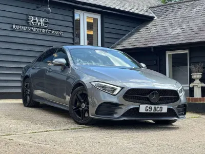 Used Mercedes CLS350 AMG line 281 HP (206 kW) 2018 Grey Coupe