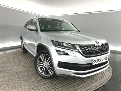 Używany Skoda Kodiaq LAURIN & KLEMENT 200 KM (147 kW) 2021 Srebrny SUV