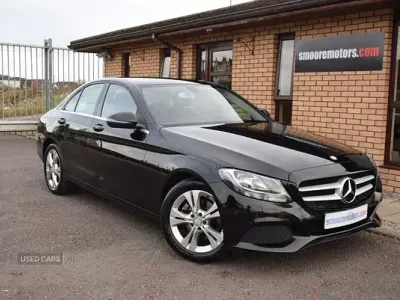 Begagnad Mercedes C220 Executive 170 HK (125 kW) 2017 Svart Sedan