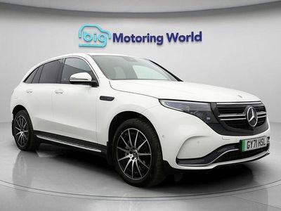 White Used 2021 Mercedes EQC400 AMG line SUV | £18,800 (Good price)