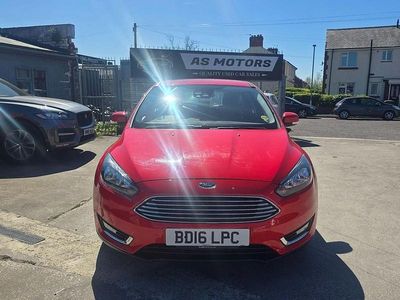 Usado Ford Focus Titanium 2016 Vermelho Citadino