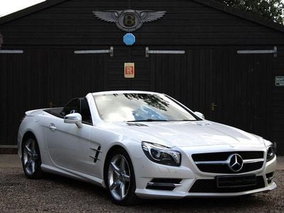 White Used 2015 Mercedes SL400 AMG Cabriolet | £20,999 (Good price)