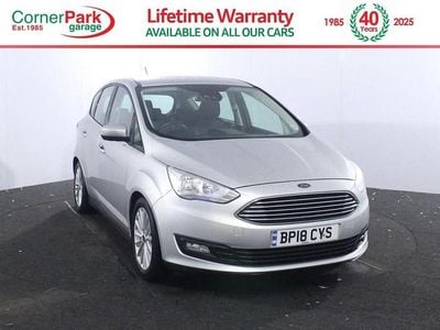 Used Ford C-MAX Titanium 125 HP (91 kW) 2018 Silver MPV
