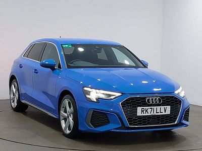 Blue Used 2021 Audi A3 e-tron S-Line Hatchback | £19,498 (A bit pricey)