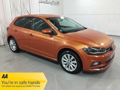 Orange Used 2018 VW Polo SEL Hatchback | £12,500 (Good price)