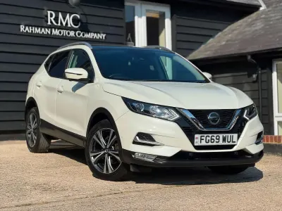 Used Nissan Qashqai N-Connecta 160 HP (117 kW) 2019 White SUV