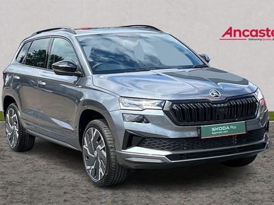 Used Skoda Karoq SportLine 150 HP (110 kW) 2024 Grey SUV