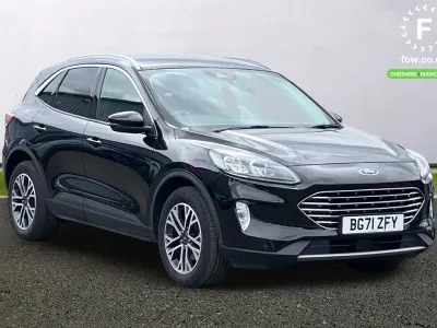 Used Ford Kuga Titanium 150 HP (110 kW) 2021 Black SUV
