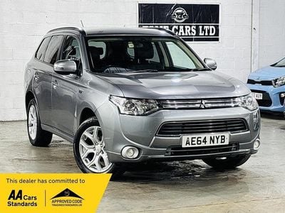 Grey Used 2014 Mitsubishi Outlander P-HEV Estate | £6,000 (Good price)