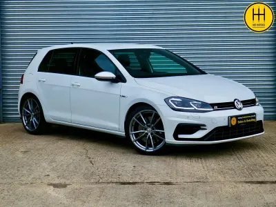Used VW Golf VII R 300 HP (220 kW) 2019 White Hatchback