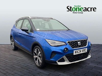 Used Seat Arona Xperience Lux 115 HP (84 kW) 2024 Blue SUV