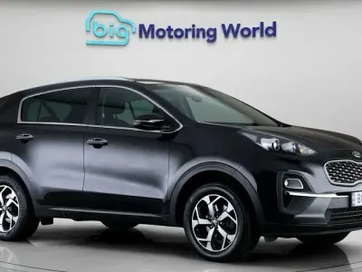 Used Kia Sportage 177 HP (130 kW) 2021 Black SUV