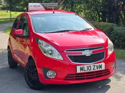 Used Chevrolet Spark LS 81 HP (59 kW) 2010 Red Hatchback