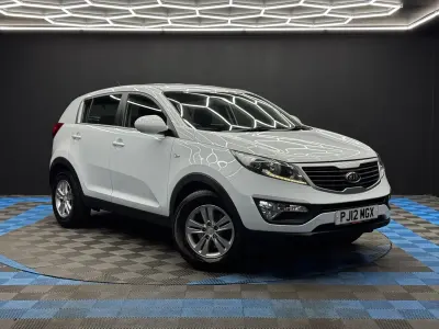 Używany Kia Sportage 115 KM (84 kW) 2012 Biały SUV