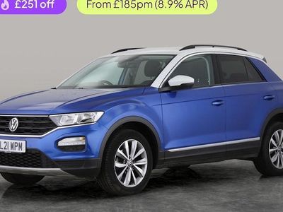 Blue Used 2021 VW T-Roc Design SUV | £14,162 (Fair price)